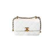 Chanel Classic Flap Mini White - Jiaxyk